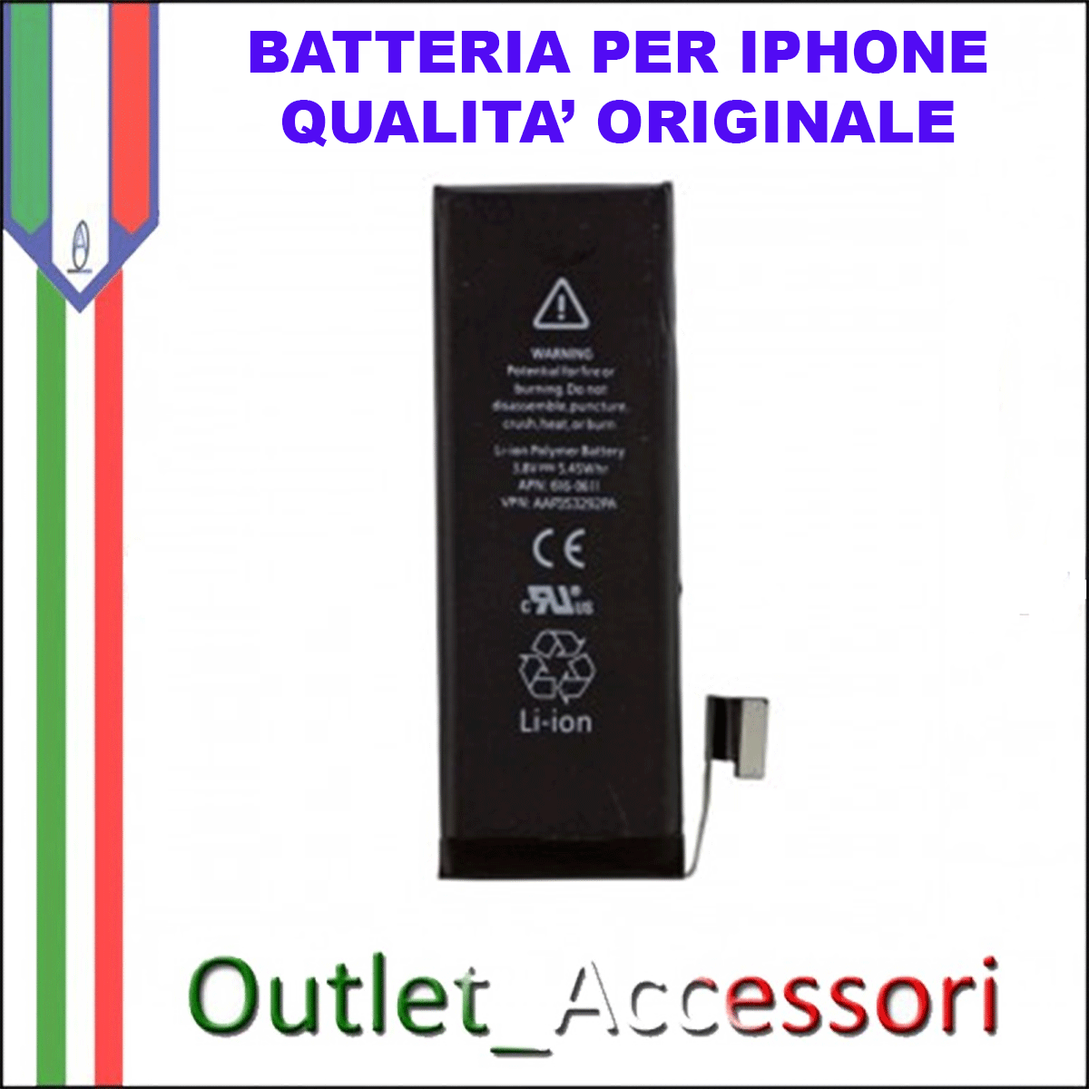 APN Batteria Apple Iphone