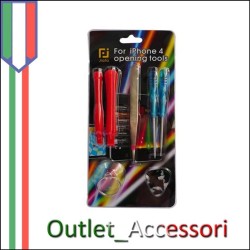 Set Completo smontaggio torx leva ventosa per iphone 4 4g 4s