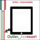 Touchscreen Vetro Ricambio per Apple Ipad Ipad1 Nero Black 3g wifi