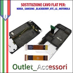 Sostituzione Riparazione Cambio Flat Flex display lcd per Cellulari Nokia Samsung Htc Blackberry Lg Motorola