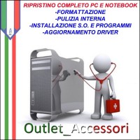 Formattazione Pc Desktop Notebook Netbook e installazione Sistema Operativo e Programmi Base
