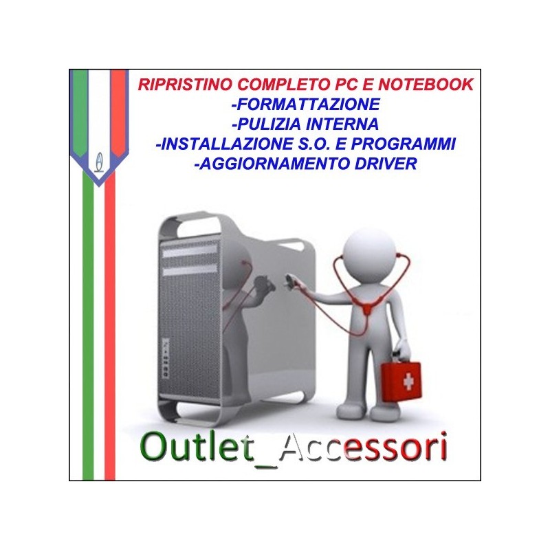 Formattazione Pc Desktop Notebook Netbook e installazione Sistema Operativo e Programmi Base