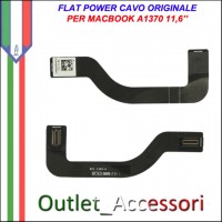 Cavo Flat Flex Power Board I/O Apple Macbook Air A1370 11,6'' Ricambio Originale 
