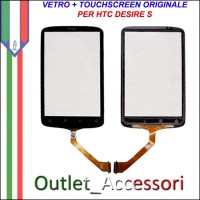 Vetro Touch Touchscreen Digitizer Ricambio Originale per HTC Desire S 