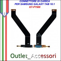 Flat Connettore Usb Ricarica Dock per Samsung Galaxy Tab 10.1 3G P7500 ORIGINALE 