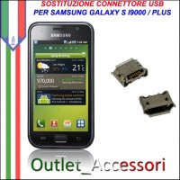 Sostituzione Riparazione Saldatura Porta Connettore Jack Usb Carica Ricarica per Samsung Galaxy S