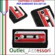 Cover Custodia Cassetta Nastro per Samsung Galaxy S4 I9500 I9505