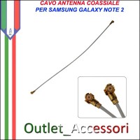 Cavo Coassiale Antenna Segnale Ricezione per Samsung Galaxy Note 2 N7100 N7105 GT