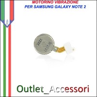 Vibrazione Modulo Motorino Flat per Samsung Galaxy Note 2 N7100 N7105