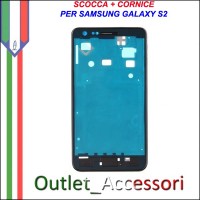 Scocca Housing Telaio Frame Cornice per Samsung Galaxy S2 I9100 GT