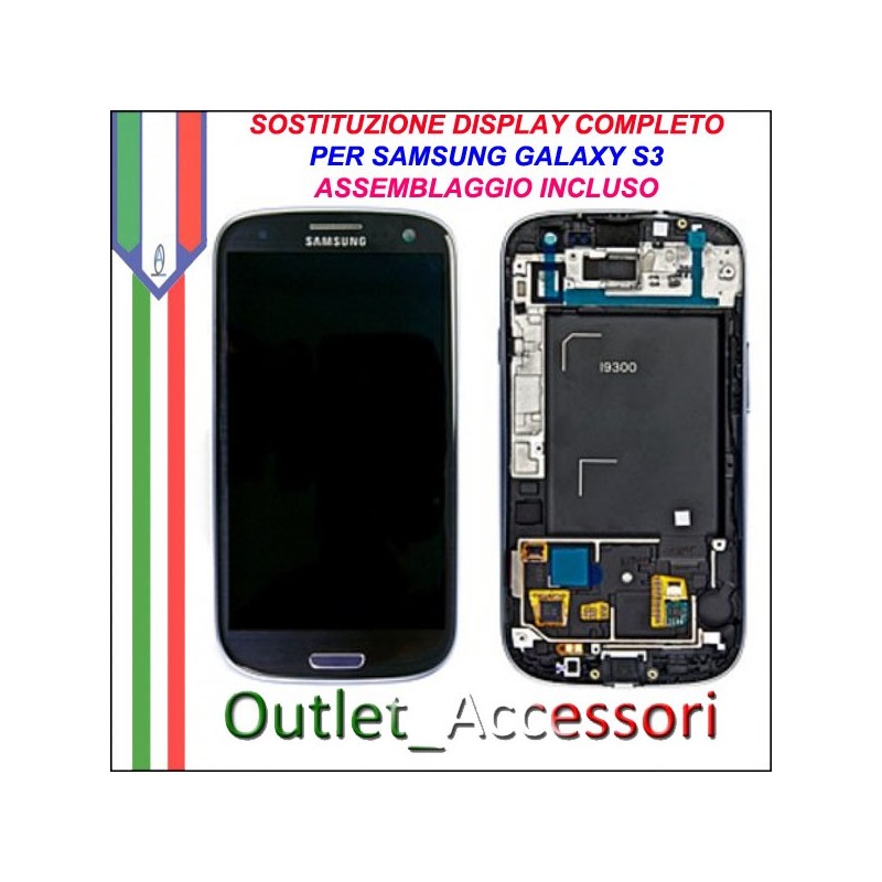 RIPARAZIONE TOUCH SCREEN VETRO LCD SAMSUNG S3 S4 S5 S6 NOTE 3 4 TUTTO INCLUSO 