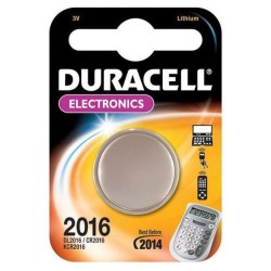 Batteria Pila Duracell DL2016 Originale in Blister