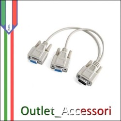 CAVO VGA PER COLLEGARE 2 MONITOR LINQ