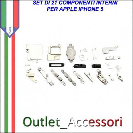Kit Set Completo Parti interne scheda madre apple iphone 5