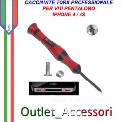 Cacciavite Torx Pentalobo Iphone 4 4s Professionale