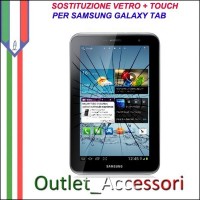 Riparazione Samsung Galaxy Tab 3 7'' WIFI T210 SM Sostituzione Cambio Vetro Touch Touchscreen Rotto