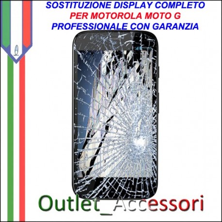 Riparazione Dispaly Lcd Touch Motorola Moto G Cambio Touchscreen Schermo Rotto