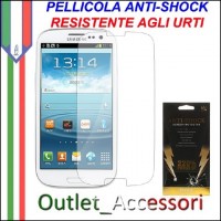 Pellicola Schermo Anti-Shock Resistente Urti per Samsung Galaxy S3 Mini BUFF Ultimate