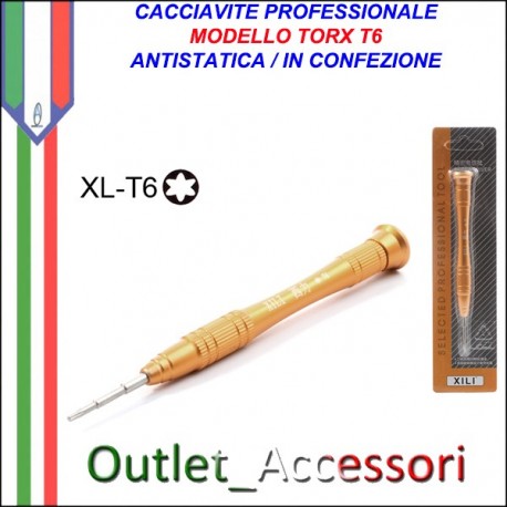 Cacciavite Professionale Punta TORX T6 XILI