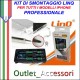 Kit Attrezzi Smontaggio Riparazione Professionale LINQ per Iphone 3G 4 4S 5 5C 5S