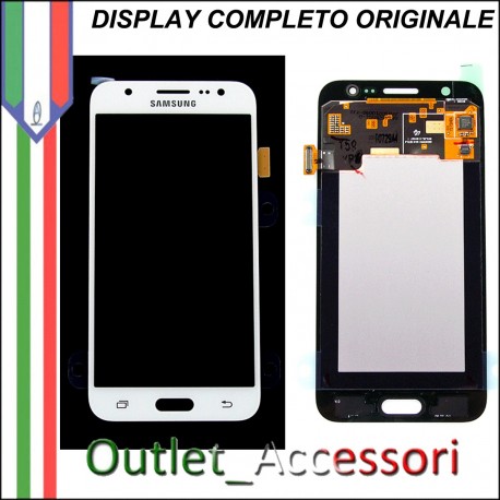 Display LCD Touch Samsung J5 J500F Originale Bianco Schermo GH97-17667A