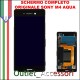 Display Schermo Lcd Touch Screen Vetro Touchscreen Ricambio Completo Sony Xperia M4 AQUA E2303 Nero