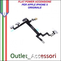 Flat flex Cavo Power Accensione Ricambio Originale per Apple Iphone 5S