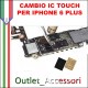 Cambio Sostituzione Saldatura Scheda Madre Connettore IC Touch Touchscreen Apple IPHONE 6 PLUS