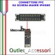 CONNETTORE FPC LCD APPLE IPHONE 5 SCHEDA MADRE