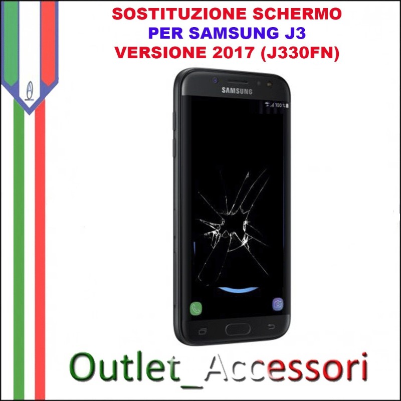 Cambio Sostituzione Display Rotto Samsung J3 2017