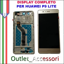 Display Schermo Huawei P9 LITE GOLD LCD TOUCH Vetro Cornice VNS-L21 L22 L23 L31 L53