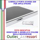 Carrello Porta Sim Scheda Apple Iphone 6 Nero