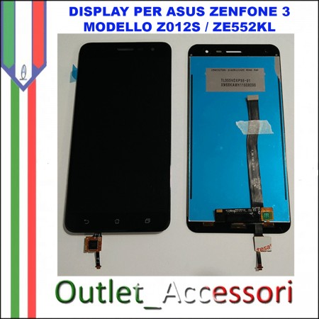 Display LCD Touch Asus Zenfone 3 NERO