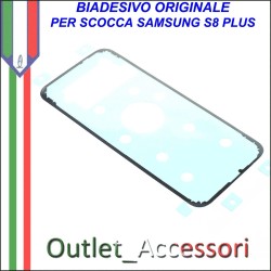 Biadesivo Adesivo Copribatteria Samsung GALAXY S8 PLUS S8+ G955 Originale Back Cover