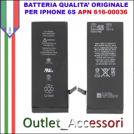 Batteria Pila Qualità Originale Apple Iphone 6S A1688 APN 616-00036