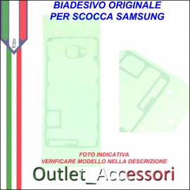 Biadesivo Adesivo Copribatteria Samsung GALAXY S7 G930 COLLA Originale Back Cover