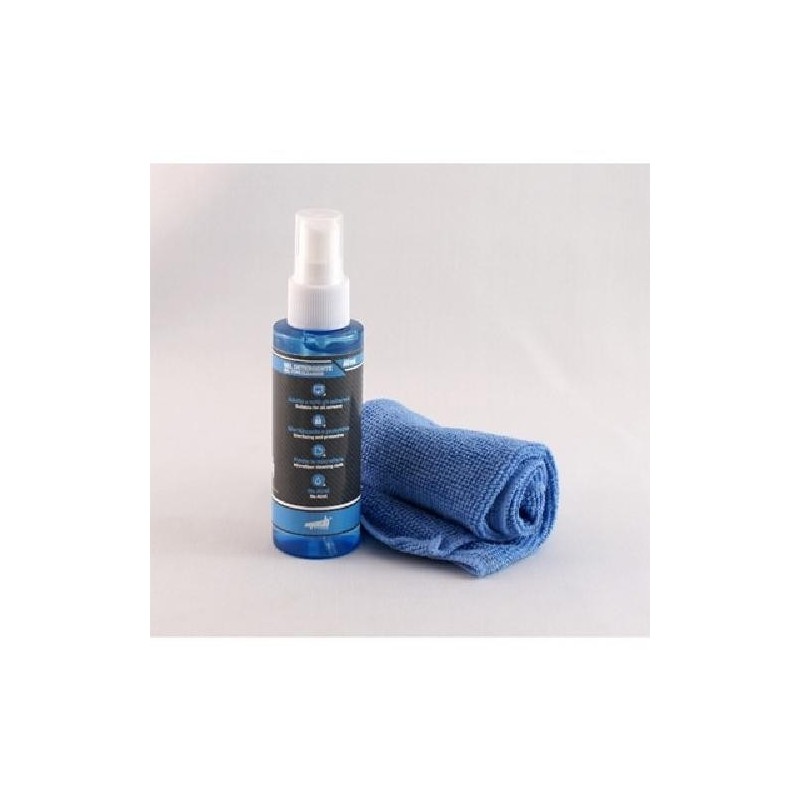 Kit Di Pulizia Per Monitor LCD 200ml Con Panno Microfibra E Pennello Retrattile