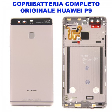 Copribatteria Originale Back Cover Huawei P9 NERO
