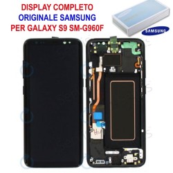 Display LCD Touch Samsung Galaxy S9 G960 Originale SM-G960F NERO