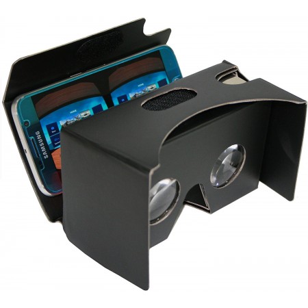Visore Realtà Virtuale 3D Box Cartone Cardboard Google x Iphone Samsung Occhiali