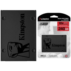 Hard Disk SSD 240GB Kingston A400 Stato Solido SATA3 SA400S37/240G