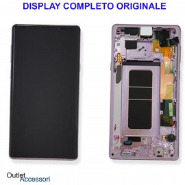 Display LCD Touch Samsung NOTE 9 N960 SM-N960F VIOLA PURPLE Originale Vetro Touch GH97-22269e