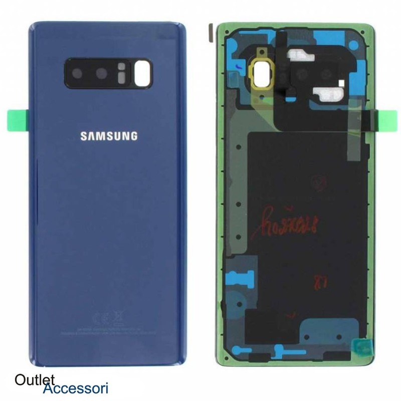 Copribatteria Scocca Samsung Note 8 N950 N950F SM Originale BLU GH82-14979B