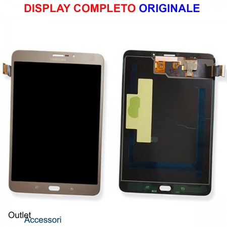 Display LCD TOUCH Samsung TAB S2 8.0 SM-T719 GOLD GH97-18913C Originale