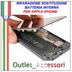 Sostituzione Batteria Pila Inerna Non Carica Apple Iphone 6 6g