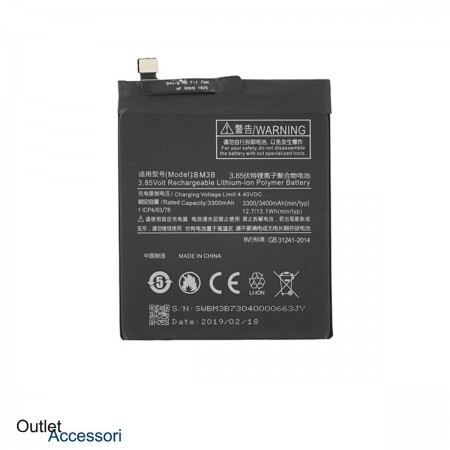Batteria Pila Per Xiaomi Mi Mix 2 3400 mAh BM3B