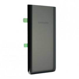 Copribatteria Scocca Samsung A80 A805F ORIGINALE Vetro Posteriore Back Cover BLACK