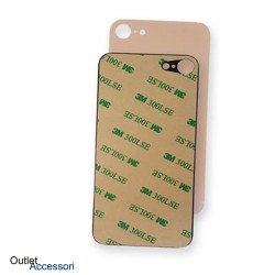 Scocca Copribatteria Vetro Posteriore Apple Iphone 8 Gold Oro