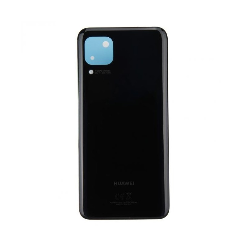 Copribatteria Scocca Vetro Posteriore Originale HUAWEI P40 LITE NERO Biadesivo BACK COVER