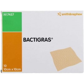 Bactigras x10 Garza Medicata Con Clorexidina Acetato